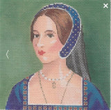 Needlepoint Handpainted Labors of Love Tudors Anne Boleyn 5x5