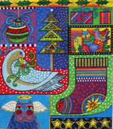 Needlepoint Handpainted Danji Bounty of Bliss 11x12