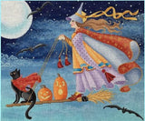 Needlepoint Handpainted Brenda Stofft Flying High 12x10