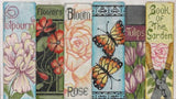 Needlepoint Handpainted Alice Peterson Flower Books 9x16
