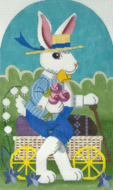 Needlepoint Handpainted Henry Labors of Love 8x12