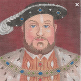Needlepoint Handpainted Labors of Love Henry VIII 5x5