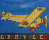 Needlepoint Handpainted Cooper Oaks Liberty Flyer 10x12
