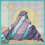 Needlepoint Handpainted Sundance Designs Moon Mother 14x14
