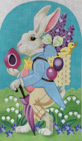 Needlepoint Handpainted Peter Labors of Love 11x18