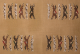Needlepoint Handpainted Liz Goodrick Dillon Backgammon Hunt Scene