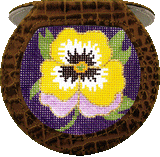 Lee Hand Mirror Leather - Choose Color - Canvas Sold Separately