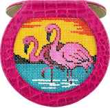 Lee Hand Mirror Leather - Choose Color - Canvas Sold Separately