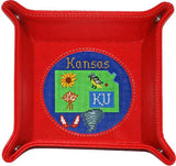 Lee Leather Snap Tray Large 8x8 - Choose Color - Canvas Sold Separately