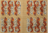 Needlepoint Handpainted Liz Goodrick Dillon Backgammon Chinese Red Dragon