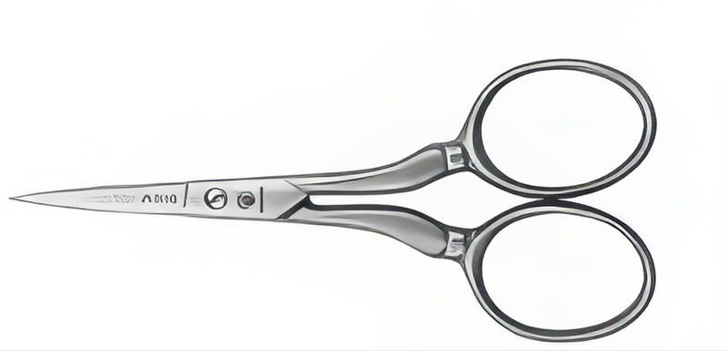 Dovo Embroidery Scissors Anne 3.5" w/ Leather Sheath Germany