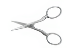 Dovo Embroidery Scissors Anne 3.5" w/ Leather Sheath Germany