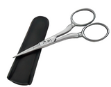 Dovo Embroidery Scissors Anne 3.5" w/ Leather Sheath Germany