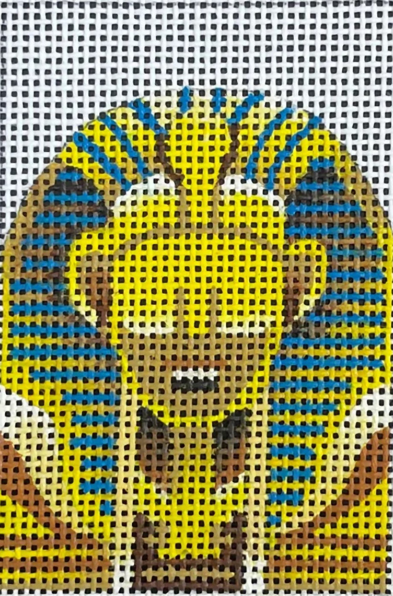 Needlepoint Handpainted Colors of Praise Luggage Insert Egypt 3x2