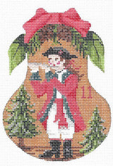 Needlepoint Handpainted Kelly Clark 12 Days of Christmas Pears Choose Canvas + Stitch Guides!!