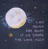 Needlepoint Handpainted Christmas Sandra Gilmore Far Away 9x9