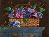 Needlepoint Handpainted Suzie Vallerie Hydrangeas 10x8