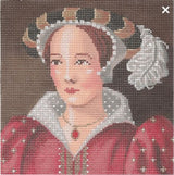 Needlepoint Handpainted Labors of Love Tudors Katherine Parr 5x5