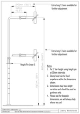 Lowery Workstand Stainless Steel with Side Clamp Head ~SS1