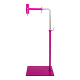 Lowery Workstand With Side Clamp Colored Fuchsia