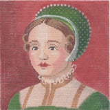 Needlepoint Handpainted Labors of Love Tudors Mary 5x5