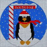 Needlepoint Handpainted Amanda Lawford North Pole