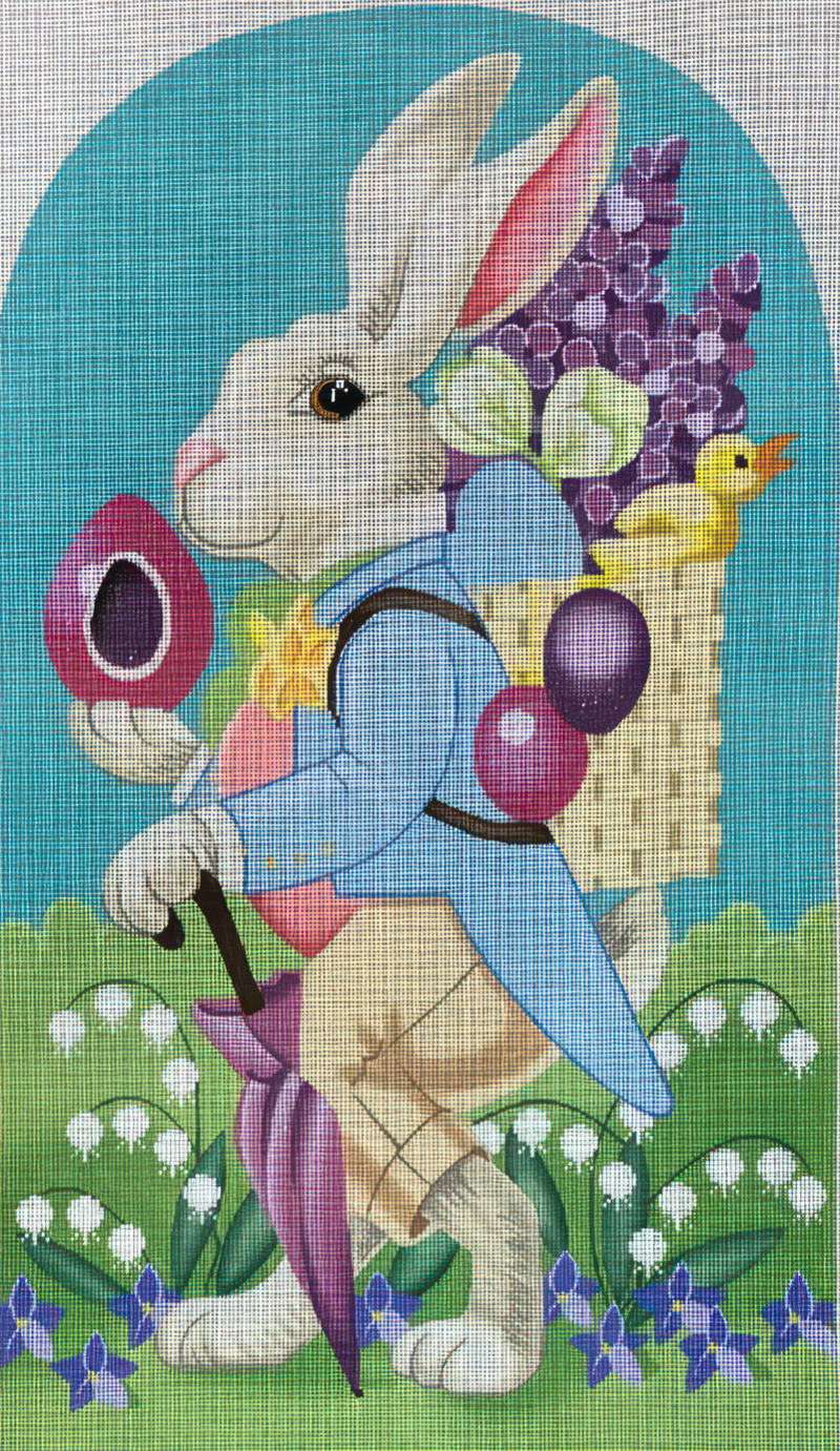 Needlepoint Handpainted Peter Labors of Love 11x18