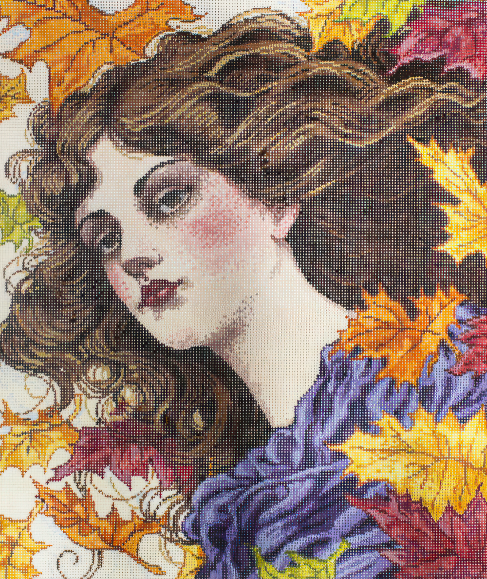 Needlepoint Handpainted Sandra Gilmore Rowan 10x12 – CL Needlepoint