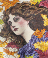 Needlepoint Handpainted Sandra Gilmore Rowan 10x12
