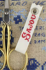 Sajou Embroidery Scissors Scallop Gilded 3.5"