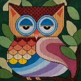 Needlepoint HandPainted JP Needlepoint What R U Lookin At III 10x10 18M