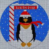 Needlepoint Handpainted Amanda Lawford North Pole