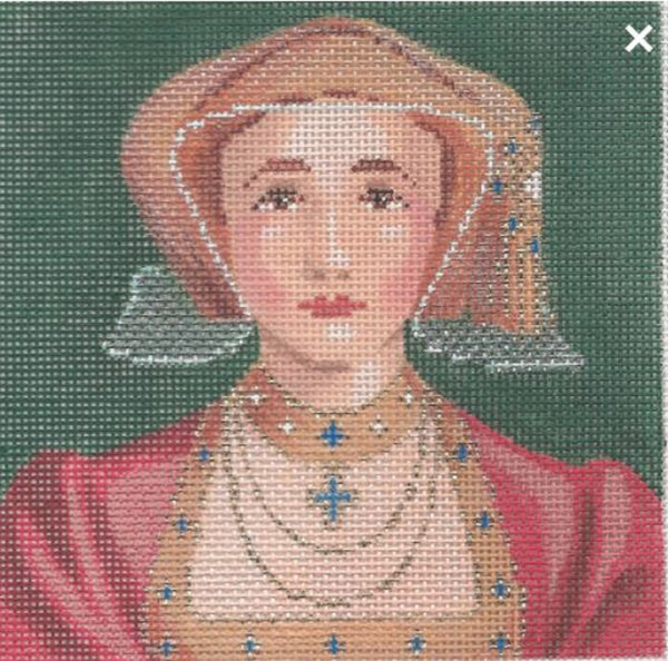 Needlepoint Handpainted Labors of Love Anne of Cleves 5x5