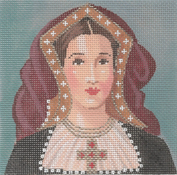 Needlepoint Handpainted Labors of Love Catherine Aragon 5x5