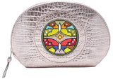Needlepoint Lee Cosmetic Bag Rose Gold - Canvas Sold Separately