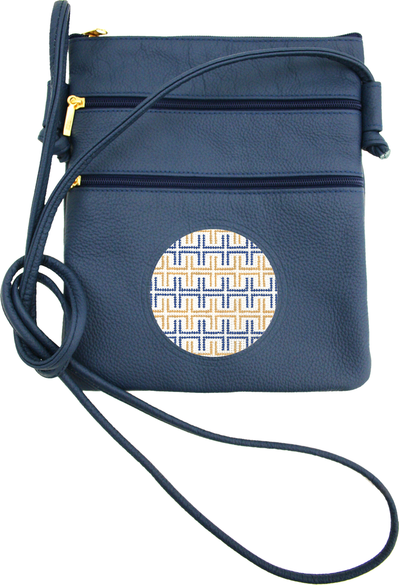 Lee Cross Body Bag Leather - Canvas Sold Separately