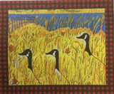 Needlepoint  HandPainted Cooper Oaks Geese in Grass 10x12