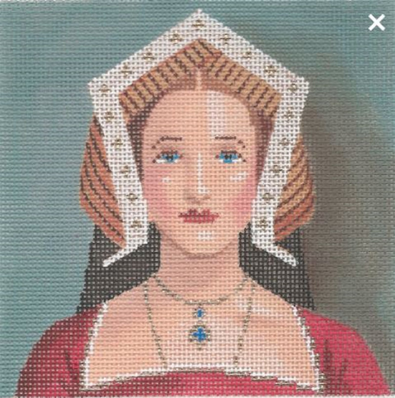 Needlepoint Handpainted Labors of Love Jane Seymour 5x5