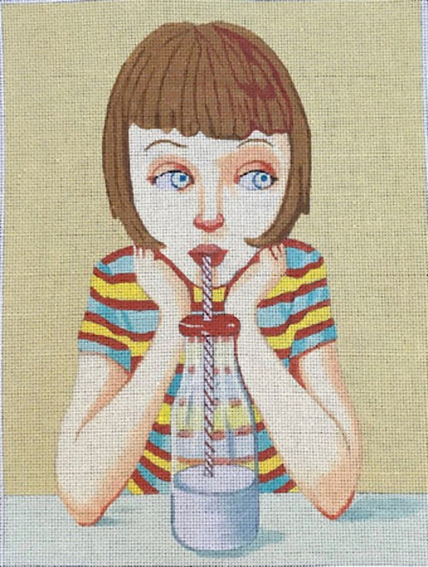 Needlepoint Handpainted Maggie Co The Milky Way 8x10