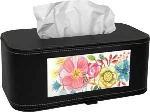 - Kleenex Box Leather - Canvas Sold Separately
